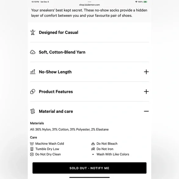 NWT Lululemon 6 Pack Glow On Hair Ties BLK/SLV - Picture 2 of 6